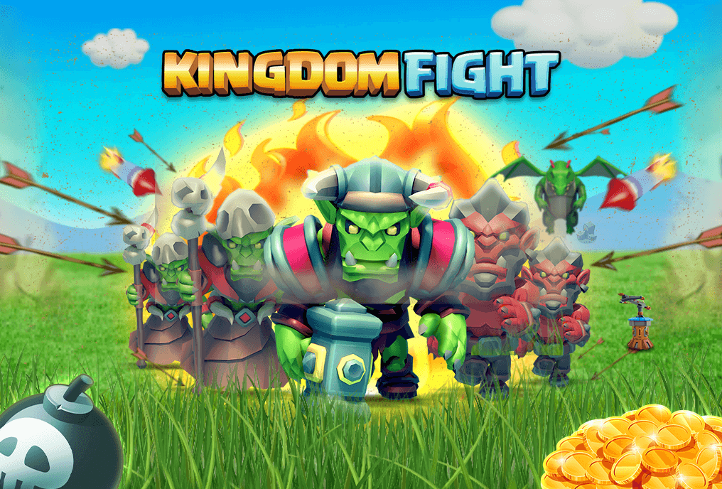 Kingdom Fight – Game chiến đấu bảo vệ vương quốc, xây quân đội và đánh bại kẻ thù